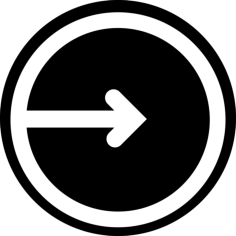 Log In Button With Arrow Vinyl Cutting Svg File, Free Vectors File